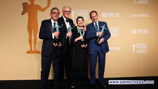 فيلم عن انتخاب البابا ينال الجائزة الكبرى في حفل جوائز نقابة ممثلي الشاشة